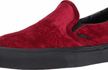 velvet slip on vans