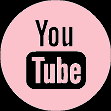 Pink youtube logo